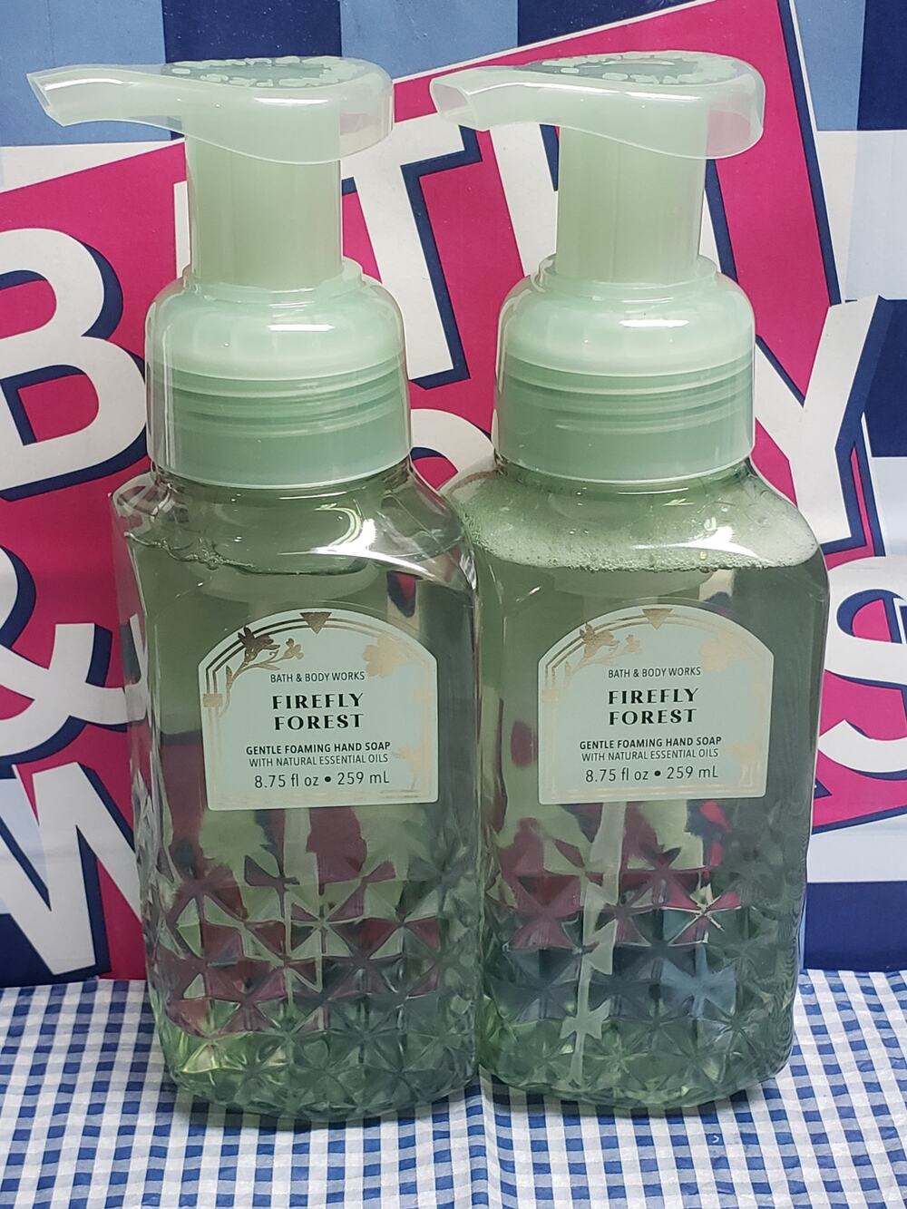 BBW Firefly Forest Gentle Foaming Hand Soap 2 Pack